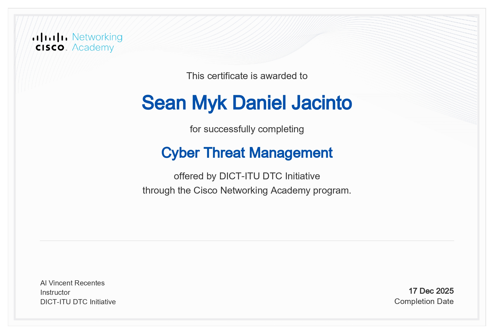 Cybersecurity